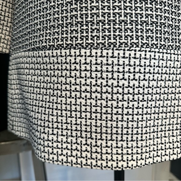 H&M Black and White Tailored Jacket size 4 - Picture 10 of 13